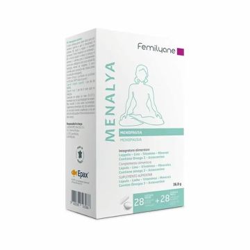 Femilyane Menalya Complemento Alimenticio Menopausia , 28 cápsulas + 28 cápsulas