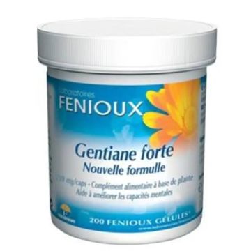 Fenioux Genciana Forte 290Mg. 200 Cápsulas