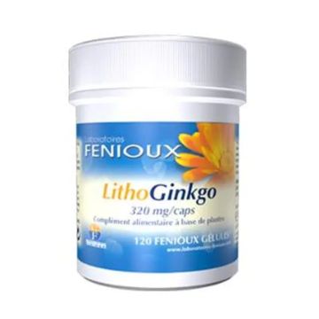 Fenioux Litho Ginkgo 120 Cápsulas