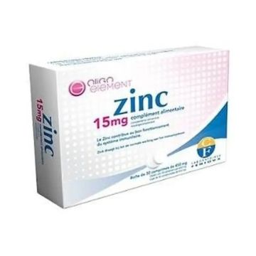Fenioux Zinc 15Mg 30 Comprimidos