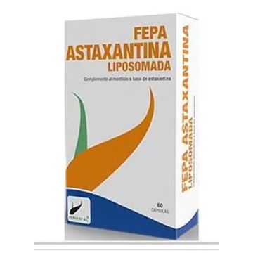 Fepa Astaxantina Liposomada 4 Mg 60 Cápsulas