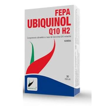 Fepa Ubiquinol Q 10 H2, 30 Perlas