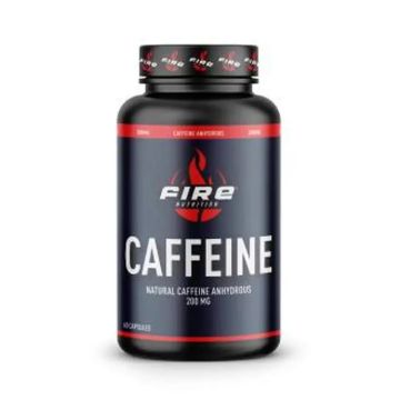 Fire Nutrition Caffeine Anhydrous 200Mg 60 Cápsulas