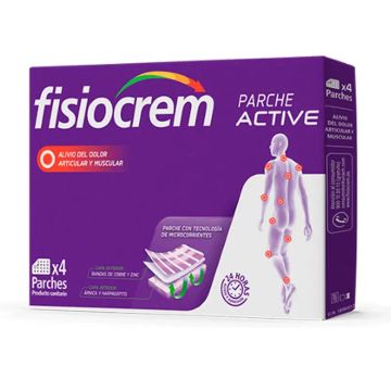 Fisiocrem Parche Active 4 Parches 7X95Cm