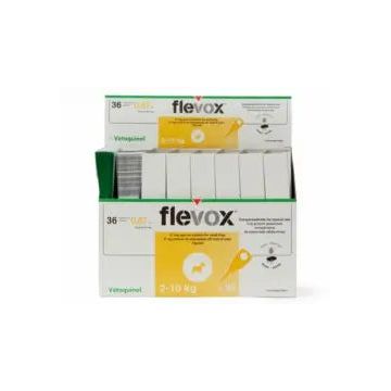 Vétoquinol Flevox Perros 2-10 Kg 36 Pipetas