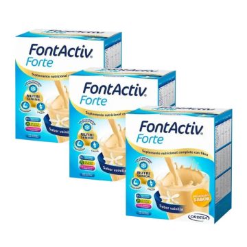 FontActiv Forte Vainila Pack 3 x 14 x 30 gr