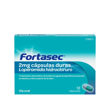 Fortasec 2 mg 12 Cápsulas