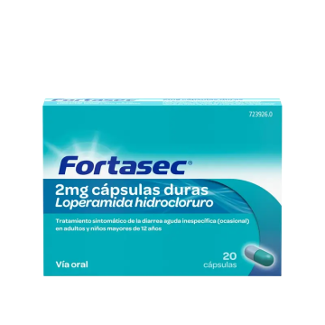 Fortasec 2 mg 20 Cápsulas