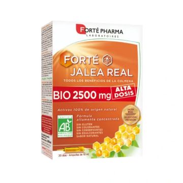 Forte Pharma Forté Jalea Real Bio 2500 mg, 20 Amp x 10 ml