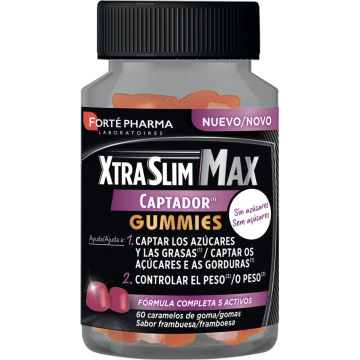 Forté Pharma Xtraslim Max Captador Gumm, 60 Unidades