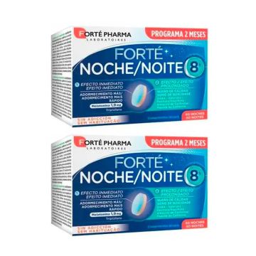 Forté Pharma Duplo Noche 8H 60 Dias,2 x 60 Comprimidos