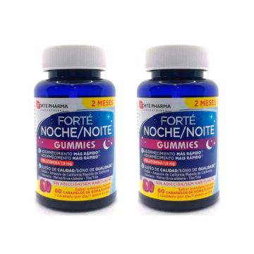 Forté Pharma Duplo Noche Gummies , 2 x 60 caramelos