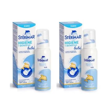 Forté Pharma Duplo Sterimar Higiene Y Bienestar Bebé 2 x 50 ml