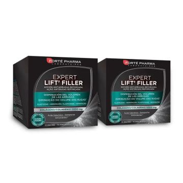 Forté Pharma Expert Lift Filler Disminución De Volumen 10 Shots Pack De 2Unidades