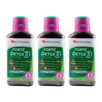 Forté Triplo Detox 5 Órganos Acción Global 3 x 500 ml