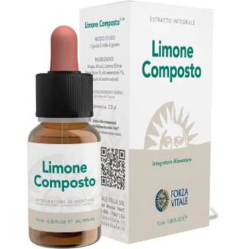 Forza Vitale Limone Composto (Hierro) Metal Espagirico 10Ml.
