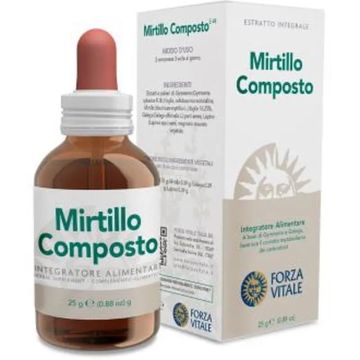Forza Vitale Mirtilo Composto 25Gr.Comprimidos