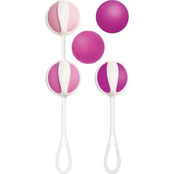 G-Vibe Set 5 Geisha Balls3 Rosa