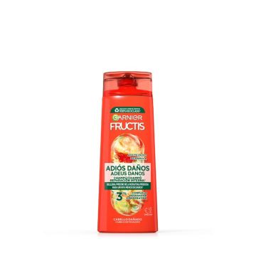 Garnier Fructis Champú Adiós Daños Con Aceite De Marula Para Cabello Dañado300Ml