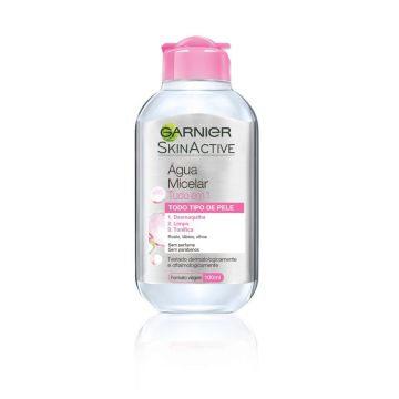 Garnier Skin Active Agua Micelar Clásica Formato Viaje Para Pieles Normales TodoEn Uno - 100 Ml