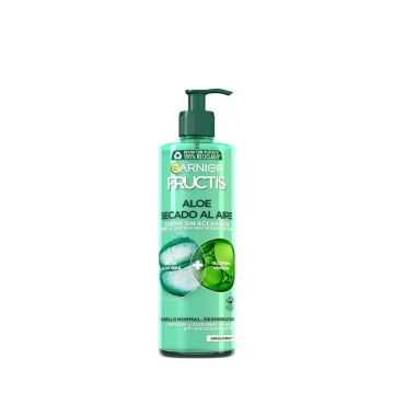 Garnier Fructis Aloe Secado Al Aire Tratamiento Capilar Pelo Normal, Largo 400Ml
