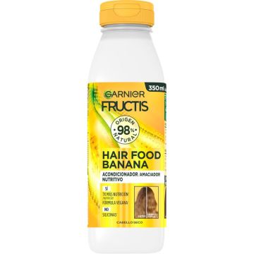 Garnier Fructis Hair Food Banana Acondicionador Nutritivo 350 Ml Para CabelloSeco
