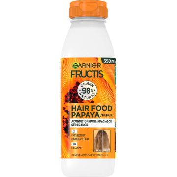 Garnier Fructis Hair Food Papaya Acondicionador 350 Ml Para Cabello Dañado