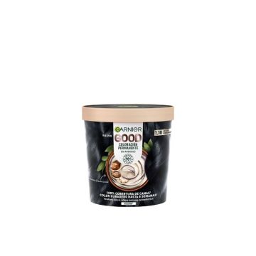 Garnier Good Coloración Permanente Sin Amoniaco, 90% Origen Natural Tono 1.10Midnight Illusion