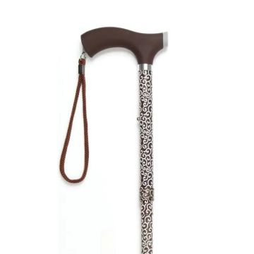 García 1880 Muletilla Extensible Estampado Marron Puño Tacto Suave