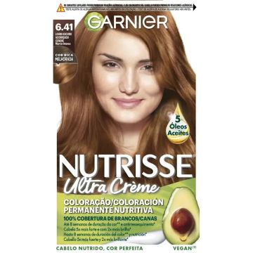 Garnier Nutrisse Coloracion Permanente Marron Intenso Tono 6,41 , 160 ml