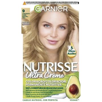 Garnier Nutrisse Coloracion Permanente Rubio Muy Claro Nº 9 , 160 ml