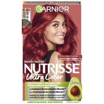 Garnier Nutrisse Ultra Color 6.60 Rouge , 160 ml