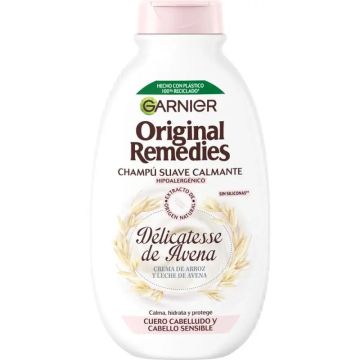 Garnier Original Remedies Champú Delicatesse De Avena , 250 ml