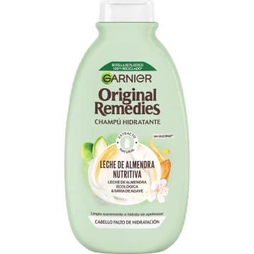 Garnier Original Remedies Leche De Almendra Champú Pelo Normal Falto DeHidratación - 300 Ml