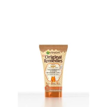Garnier Original Remedies Tratamiento Reparador 3 En 1 Tesoros De Miel - 150 Ml