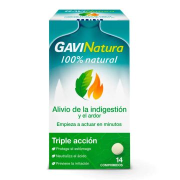 Gavinatura Alivio Indigestión y Ardor 14 Comprimidos