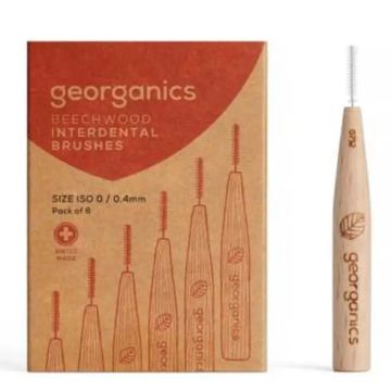 Georganics Cepillo Interdental Madera De Haya 0