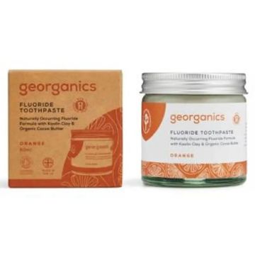 Georganics Dentifrico Fluor Naranja 60Ml.