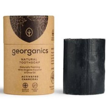 Georganics Dentifrico Solido Carbon Activado 60Ml.