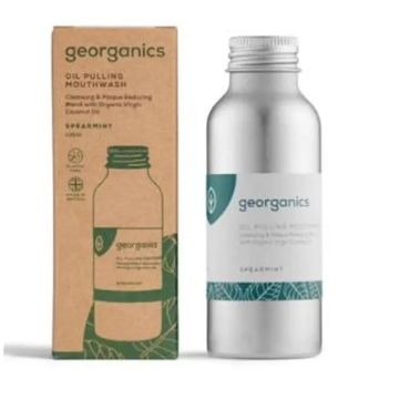 Georganics Enjuage Bucal Con Aceite Hierbabuena 100Ml.