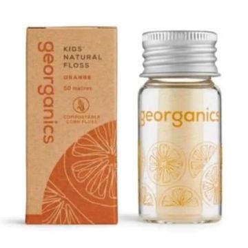 Georganics Hilo Dental Naranja 50M.