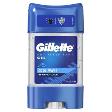Gillette Desodorante Clear Gel Anti Transpirante Cool Wave 70M