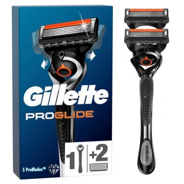Gillette Proglide Maquinilla De Afeitar Para Hombre , 1 mango + 1 recambio