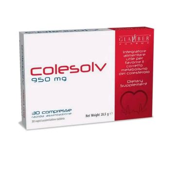 Glauber Gl Colesolv, 30 Comprimidos