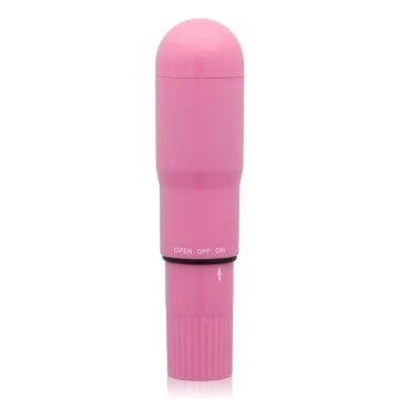 Glossy Pocket Vibrador Rosa Intenso