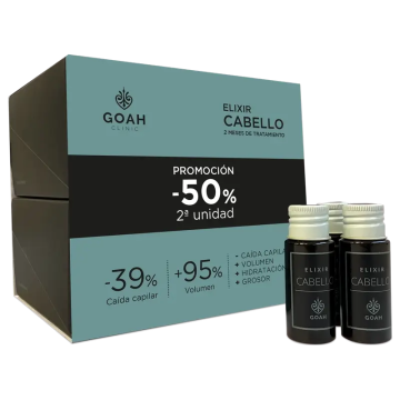 Goah Clinic Duplo Elixir Cabello 2ª Unidad Al 50%