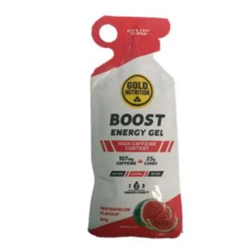 Gold Nutrition Boost Energy Gel Sandia 16Geles.