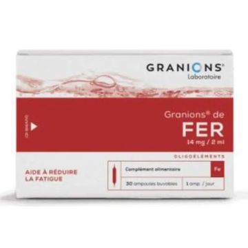 Granions Laboratories Granions Hierro 30Amp.