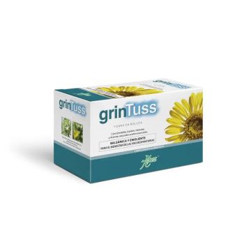 Aboca Grintuss Tisana Alivio De La Tos Seca Y Tos Productiva Hidratación YEliminación Del Moco 20 bolsas