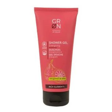 Grn Gel De Baño Bergamota Y Aceite De Oliva 200Ml.